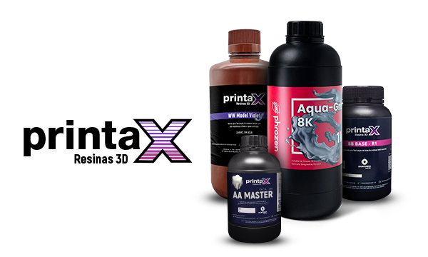 Resinas 3D PrintaX para LCD/DLP